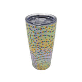 20 oz Mardi Gras Bead Pattern - Double Wall Insulated Stainless Steel Tumbler (Each)