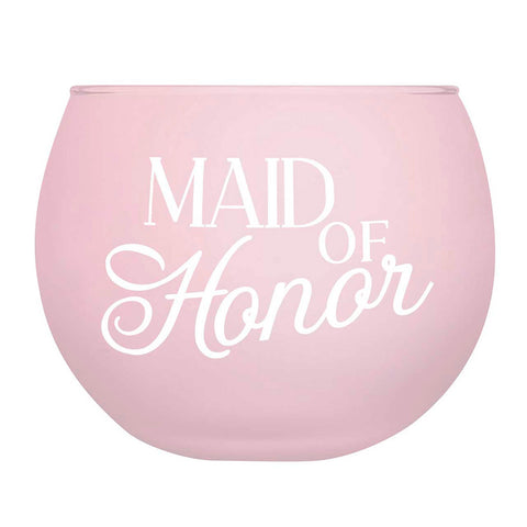 Maid Of Honor - Roly Poly Stemless Wine Glass (Each)
