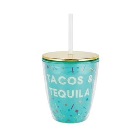 10oz Double-Wall DOF - Tacos & Tequila (Each)