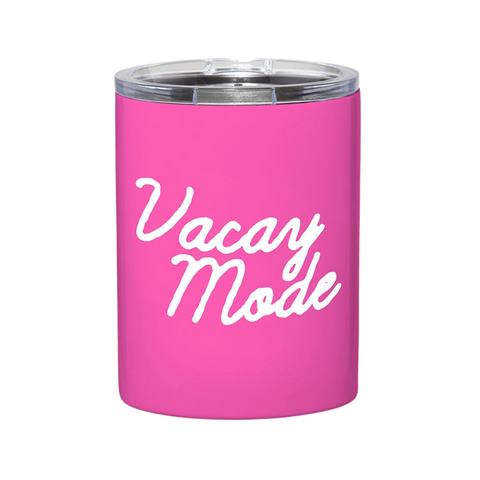 12oz Stainless Steel Tumbler - Vacay Mode (Each)