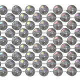 48" 12mm Round AB Clear Mardi Gras Beads