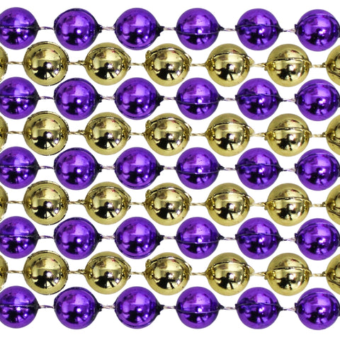 Purple Party Beads (48 per bag)