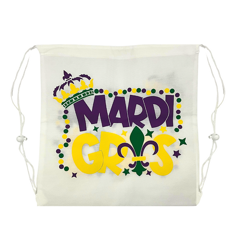 Mardi Gras Backpack 13.5" x 14" (Dozen)