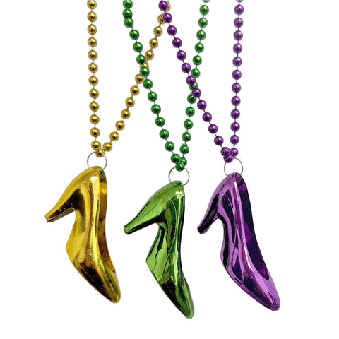 33" 7mm High Heels Necklace - Assorted Colors (Each)