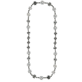 36" Chopper Bead Necklace - Metallic Silver (Each)