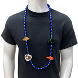42" Crab, Fish, Shrimp and Clam Necklace (Each)