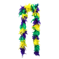 6' Purple, Green and Gold Sectional Boa (Each)