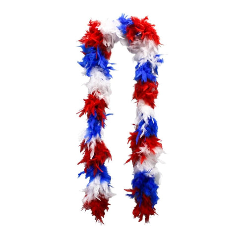 6' Red, White and Blue Sectional Boa (Each)