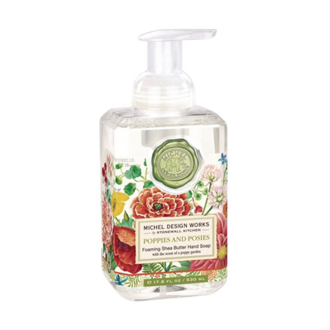 Michel Design Works Poppies and Posies Foaming Soap (Each)