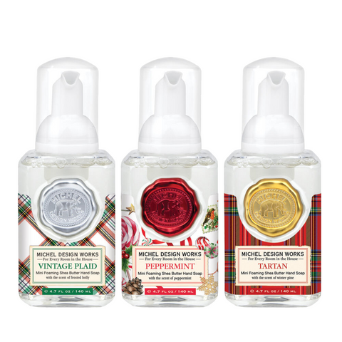 Michel Design Works Holiday Cheer Mini Foaming Hand Soap Set (Each)