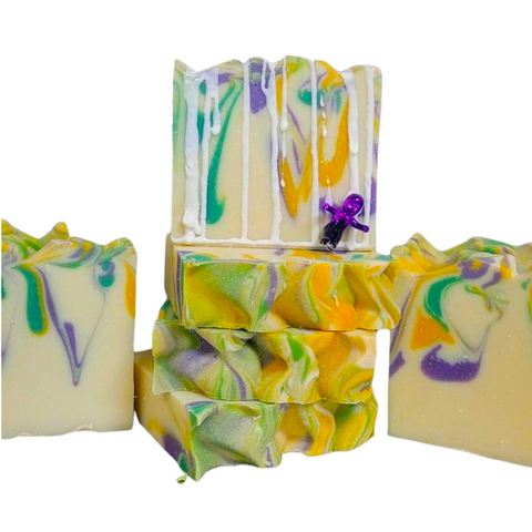 5 oz King Cake Bar Soap (Each)