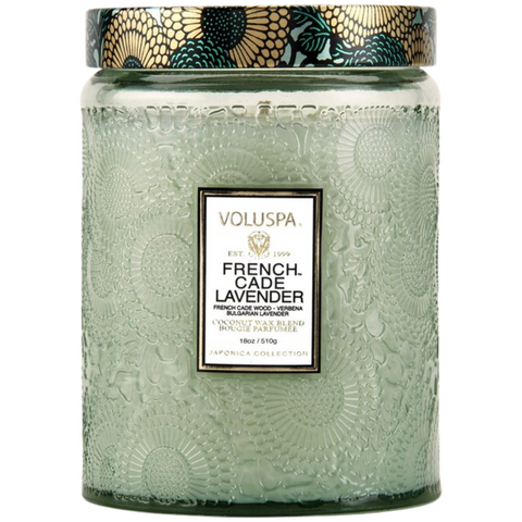 Voluspa French Cade 18oz Large Jar Candle (Each)