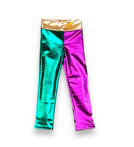 Children's Mardi Gras Metallic Pants (Each)