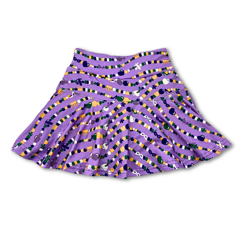 Youth Purple Beads Skort (Each)