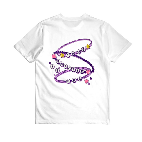 Youth White Taylor Bracelets T-Shirt (Each)