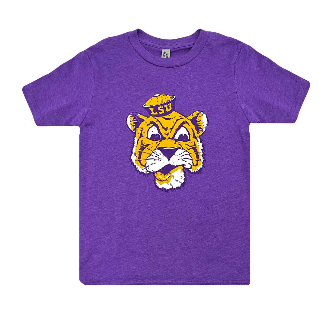 トップス vintage hysterics tiger design purple Youth Purple Vintage Mike the Tiger T-Shirt (Each) – Mardi