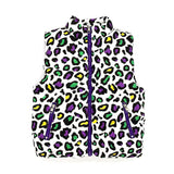 Children's Mardi Gras Leopard Puffer Vest (Each)