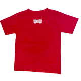 Children's Red Christmas Gingham Streetcar T-Shirt (Each)