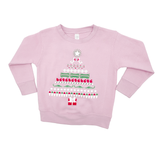 Children's Pink Cajun Christmas Tree Sweatshirt (Each)