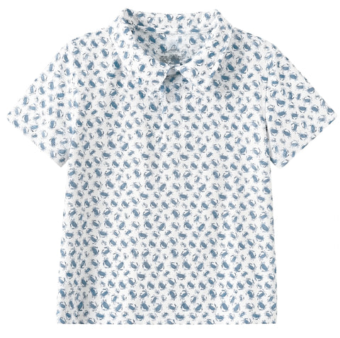 Kids Crabby Blues Polo (Each)
