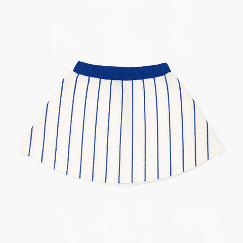 Royal Blue Striped Baseball Skort (Each)