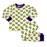 Mardi Gras Rainbows Pajama Set (Each)