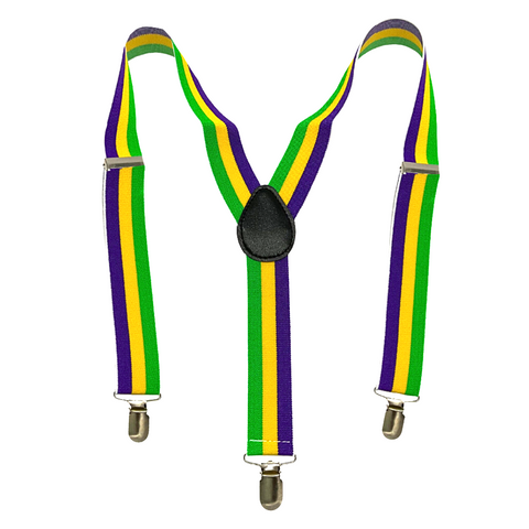 Mardi Gras Suspenders (Each)