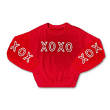 Red Valentine XOXO Sweatshirt (Each)