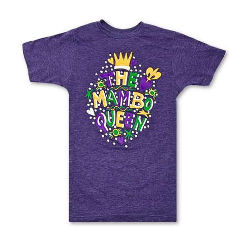 Purple Mardi Gras Mambo T-Shirt (Each)