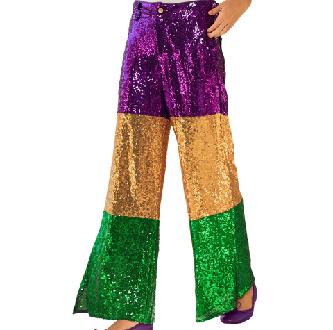 Mardi Gras Sequin Pants (Each)