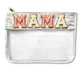 MAMA Varisty Letter Clear White Pouch (Each)