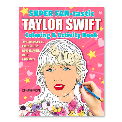 Super FAN-tastic TAYLOR SWIFT Coloring & Activity Book (Each)