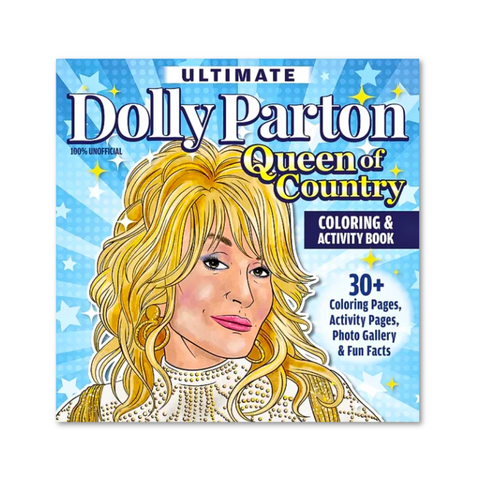 Dolly Parton Queen of Country Music Coloring Book (Each)