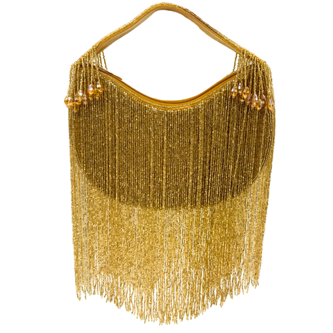 Gold Fringe Purse (Each)