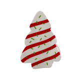 Large Little Debbie Christmas Tree Cake Hair Clip (Each)