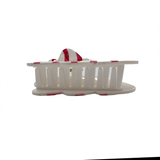 Large Little Debbie Christmas Tree Cake Hair Clip (Each)