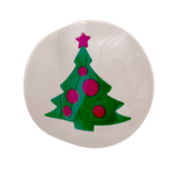 Large Christmas Cookie Duel Sided Hair Clip (Each)