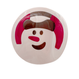 Large Christmas Cookie Duel Sided Hair Clip (Each)