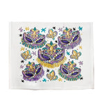 Mardi Gras Era Tea Towel (Each)
