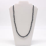 27" Black Glass Bead Necklace (Dozen)