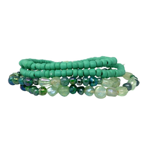 Bay Studio Lime Green Seed Bead Bracelet Green One Size