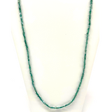 27" Green Single Strand Glass Bead Necklace (Dozen)