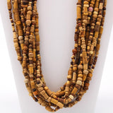 27" Multi Wood Beads Necklace (Dozen)