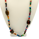 27" Multi Horn & Bone Beads Necklace (Dozen)
