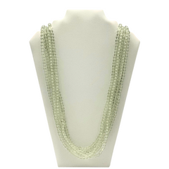 27" Translucent Glass Bead Necklace (Dozen)