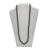 27" Iridescent Multicolor Glass Bead Necklace (Dozen)