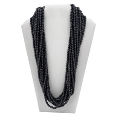 27" Iridescent Multicolor Glass Bead Necklace (Dozen)