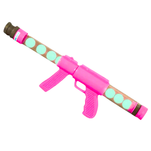 Glow in the Dark Pink Moon Blaster Gun 19" (Each)