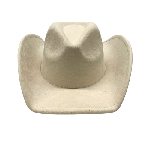 Ivory Rhinestone Star Cowboy Hat (Each)