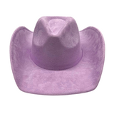 Purple Rhinestone Star Cowboy Hat (Each)